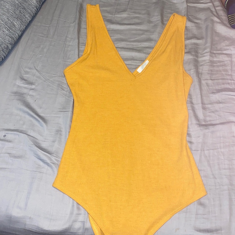 Yellow / Mustard bodysuit
